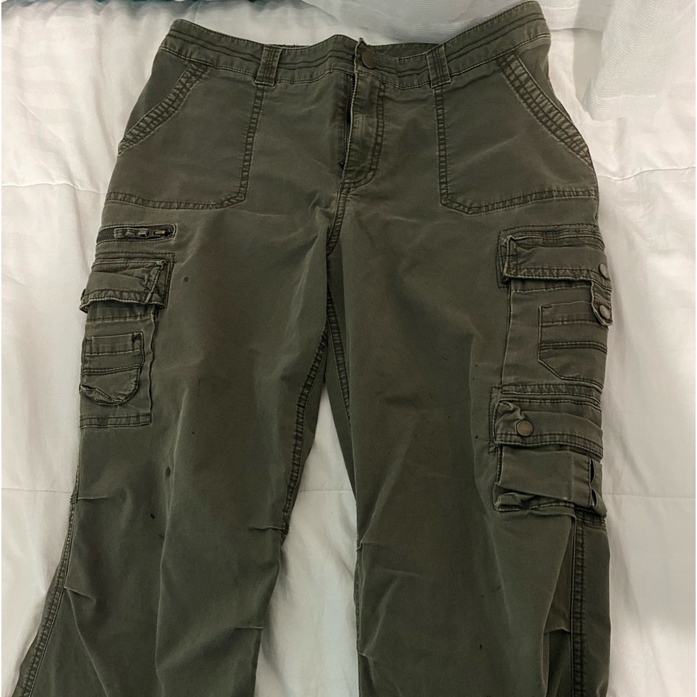 MERONA Green cargos size 8